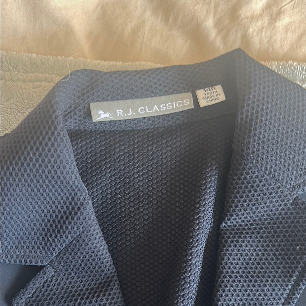 R.J. Classics show jacket 14r navy